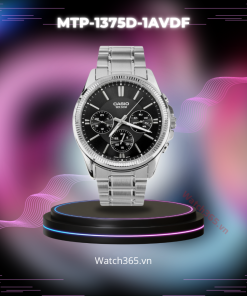 CASIO MTP-1375D-1AVDF - NAM - KÍNH KHOÁNG - DÂY KIM LOẠI - PIN - SIZE 42MM - MÁY NHẬT