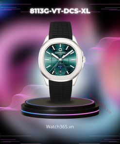CARNIVAL AQUANUS 8113G-VT-DCS-XL - NAM - KÍNH SAPPHIRE - DÂY CAO SU - AUTOMATIC - SIZE 41MM - MÁY THỤY SỸ
