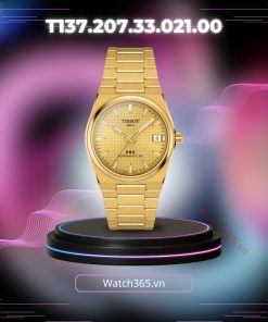 TISSOT PRX T137.207.33.021.00 - NAM - KÍNH SAPPHIRE - DÂY KIM LOẠI - AUTOMATIC - SIZE 35MM - MÁY THỤY SỸ