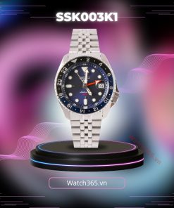 SEIKO 5 SPORTS GMT SSK003K1 - NAM - KÍNH KHOÁNG - DÂY KIM LOẠI - AUTOMATIC - SIZE 42.5MM - MÁY NHẬT