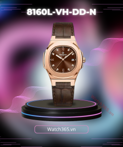 CARNIVAL 8160L-VH-DD-N - NỮ - KÍNH SAPPHIRE - DÂY DA - PIN - SIZE 34MM - MÁY THỤY SỸ