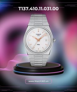TISSOT PRX T137.410.11.031.00 - NAM - KÍNH SAPPHIRE - DÂY KIM LOẠI - PIN - SIZE 40MM - MÁY THỤY SỸ